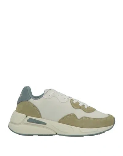 Diesel Man Sneakers Sage Green Size 10 Polyamide