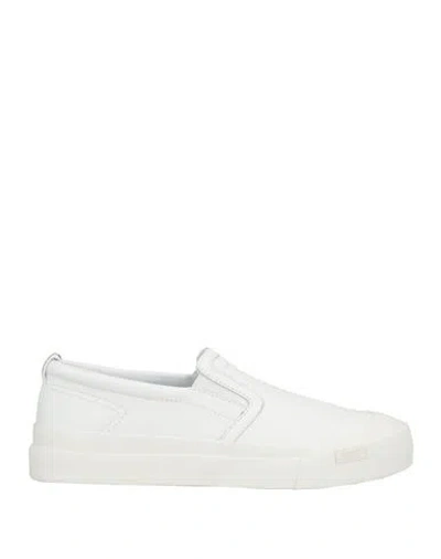 Diesel Man Sneakers White Size 10 Leather