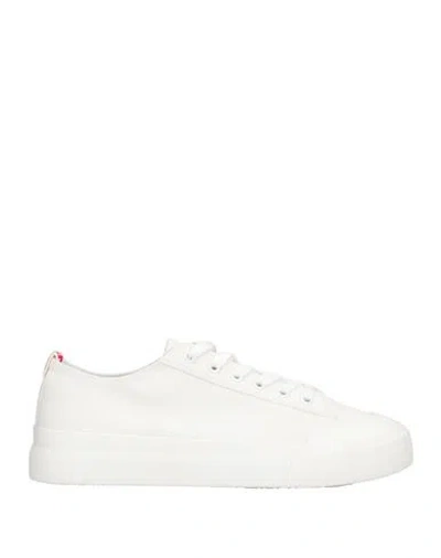 Diesel Man Sneakers White Size 10 Textile Fibers