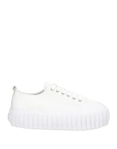 Diesel Man Sneakers White Size 7.5 Leather