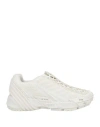 Diesel Man Sneakers White Size 8.5 Polyester, Polyurethane, Rubber