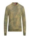 Diesel Man Sweater Green Size Xxl Cotton