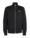 Diesel S-ginni Black Sweatshirt With High Neck And Logo Embroidery On The Front In Cotton Man In Black