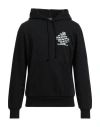 Diesel Man Sweatshirt Black Size L Cotton, Polyester, Elastane