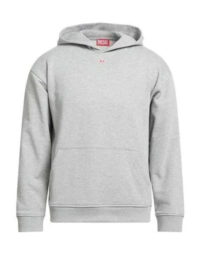 Diesel 's-boxt-hood-d Sweatshirt In Grey