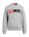 Diesel Boxt Div Sweatshirt Grey In Gray