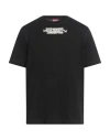 Diesel Man T-shirt Black Size L Cotton