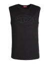 Diesel Man T-shirt Black Size L Cotton