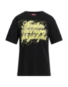 Diesel Man T-shirt Black Size L Cotton