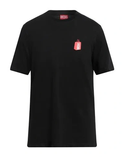 Diesel Mens 9xx T-just-n18 Logo-print Cotton T-shirt