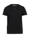 Diesel Man T-shirt Black Size M Cotton