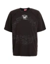 Diesel Man T-shirt Charcoal Size L Cotton