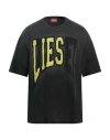 Diesel Man T-shirt Lead Size L Cotton In Grey
