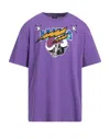 Diesel T-shirts In Purple