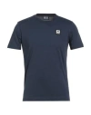 Diesel Man T-shirt Midnight Blue Size S Cotton In Blue