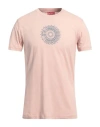 Diesel Man T-shirt Pink Size S Cotton