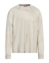 Diesel Man T-shirt Sage Green Size L Cotton In Sage Green