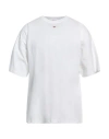 Diesel Man T-shirt White Size L Cotton In White
