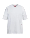 Diesel Man T-shirt White Size M Cotton In White
