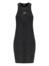 Diesel Cotton Dress In Black