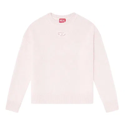 Pre-owned Diesel M-areeta Sweater 'light Pink' | Women's Size S