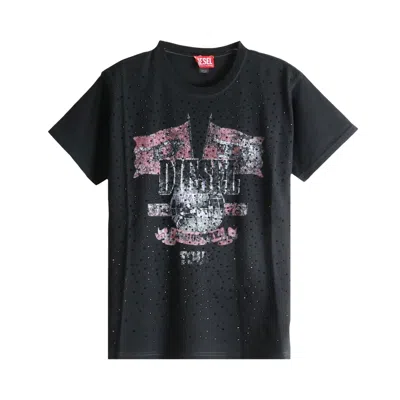 Pre-owned Diesel Marly T-shirt 'black' | Women's Size S