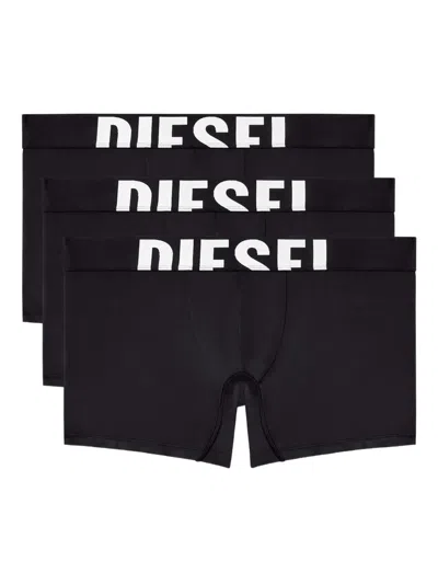 Diesel Damien-d-pop Boxers (set Of Three) In Black