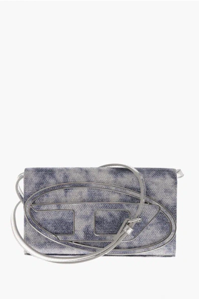 Diesel Maxi Glitter Wallet With Removable Strap
