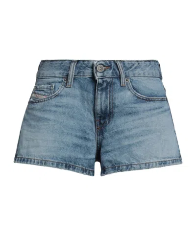 Diesel Medium Blue Denim Hot Pants