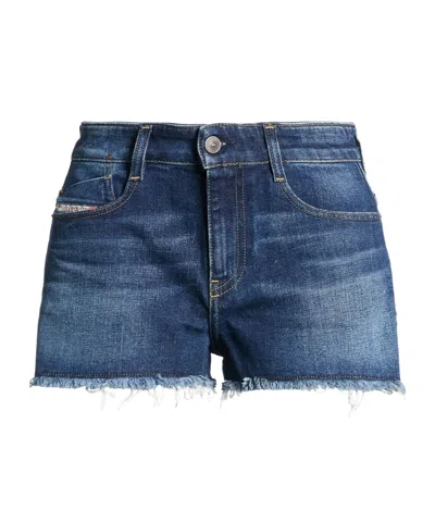 Diesel Medium Blue Denim Hot Pants