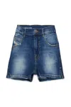 Diesel Denim Shorts In Blue