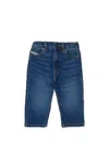 Diesel Medium Blue Regular Jeans In Blue