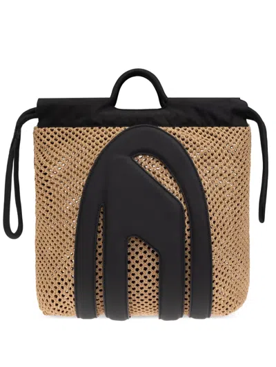 Diesel Medium Cage-d Tote Bag In Neutrals