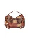 Diesel Medium Handbag "d-one" In Brown
