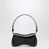 Diesel Medium Play Bag In Black Patent Leather In Black
