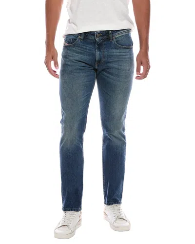 Diesel Medium Wash Straight Jean In Blue