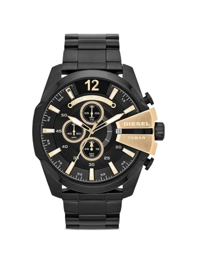 Diesel Mega Chief 48mm Watch In Black