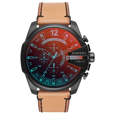 Diesel Mega Chief Men's Watch In Brown