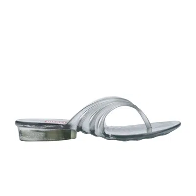 Pre-owned Diesel Melissa X  Wmns Quantum Flip Flop 'grey' | Women's Size 6