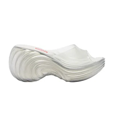 Pre-owned Diesel Melissa X  Wmns Quantum Platform Sandal 'silver' | Women's Size 36