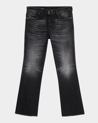 Diesel Men's 1998 D-buck Bootcut Jeans In Blackdeni