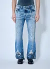 Diesel '1998 D-buck 0cmbm' Denim Trousers In Multicolor