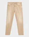 Diesel Men's 2023 D-finitive Faded Five-pocket Pants In Neutral