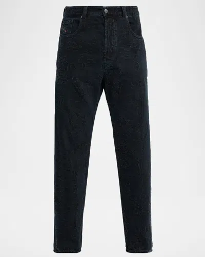Diesel Men's 2024 D-macs Regular Fit Jeans In Blue