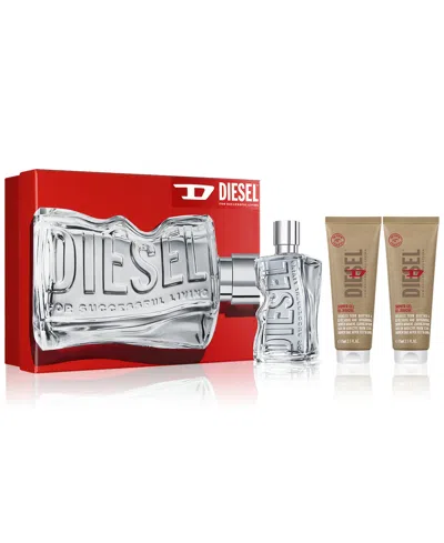 Diesel Men's 3-pc. D Eau De Toilette Gift Set In White