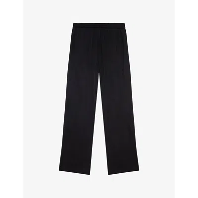 DIESEL MENS DIESEL P-DREYER RELAXED-FIT WIDE-LEG WOVEN TROUSERS