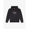 Diesel S-boxt Logo-print Cotton Hoodie In 9xx