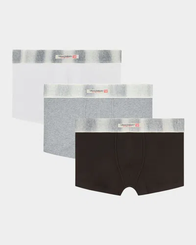 Diesel Men & Apos;s Damien 3-pack Boxer Short Set In Multi