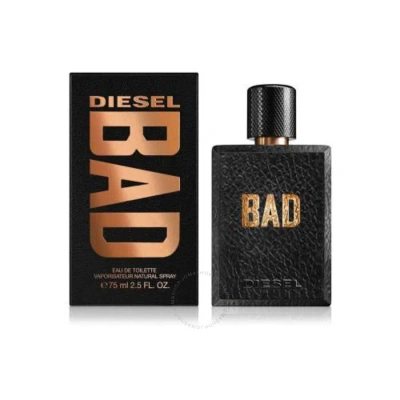 Diesel Men's Bad Edt Spray 2.5 oz Fragrances 3605522052888 In N/a