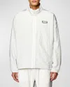 Diesel S-berto Zip-up Jacket In Off White